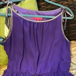 Dress beautiful royal purple color.